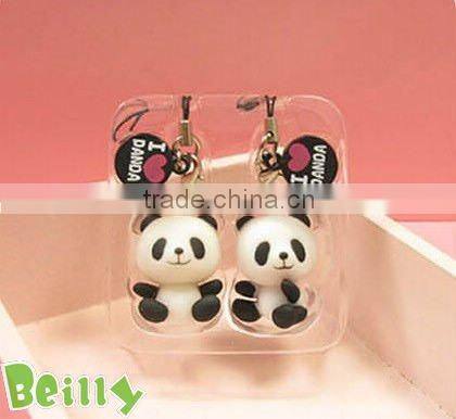 PROMOTION !!! 2013 the fashion originality animal design silicon mobile phone straps
