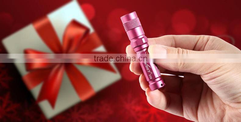 TANK007 Waterproof led torch E09 led mini flashlight