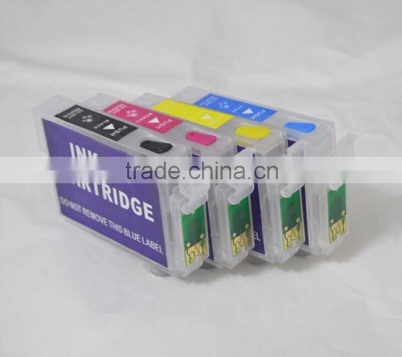 T0731N T0732N T0733N T0734N Refillable Ink Cartridge For Epson Stylus TX100 TX101 TX200 TX209 TX110 TX210 TX300F TX121 Printer