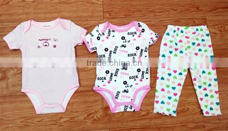 Soft 100% Cotton Clothing Baby Girls Cotton Romper