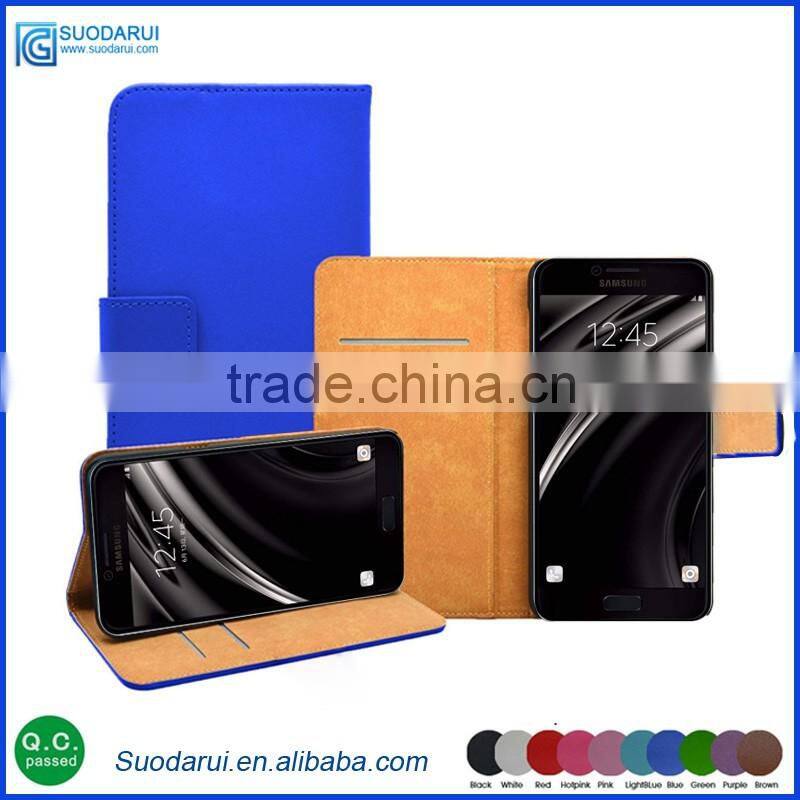 Book Stand Wallet leather flip cases For Samsung Galaxy C5 cover