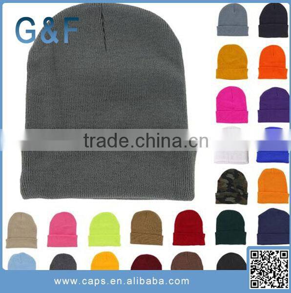 Factory Price Winter Warm Bulk Slouch Winter Beanie