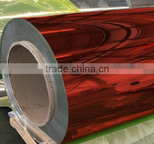 Lighting Industry 1070 1100 Bright Polished Mirror Aluminum Coil