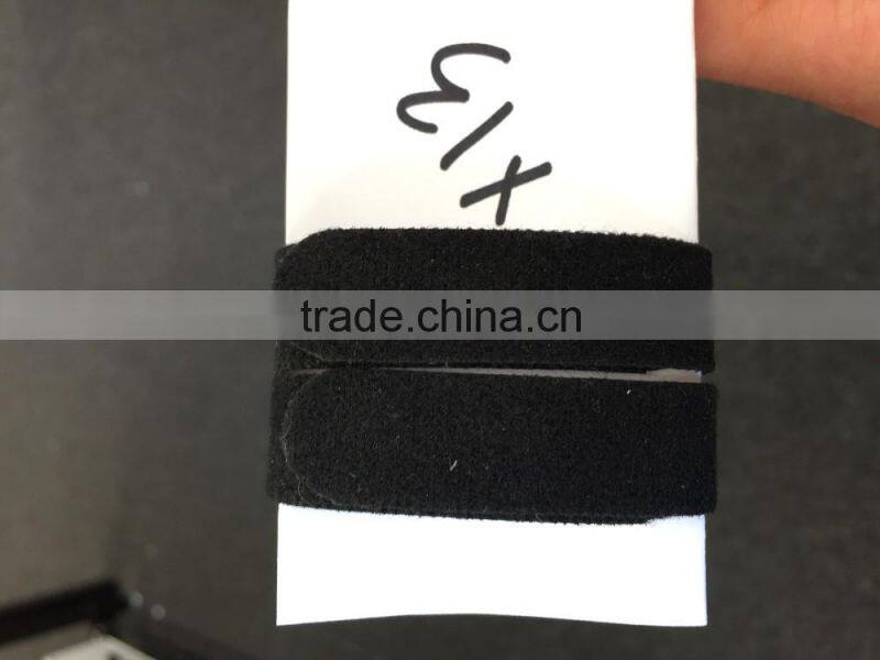 Plastic injection hook+blue soft loop back to back cable ties