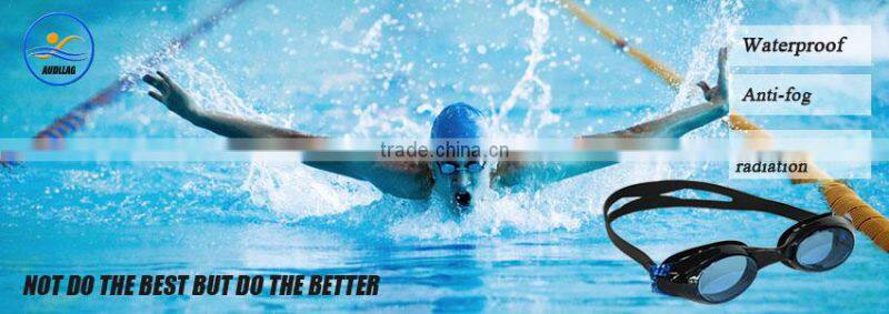 The best price low MOQ safety and comfortable anti UV silicone swimming goggles