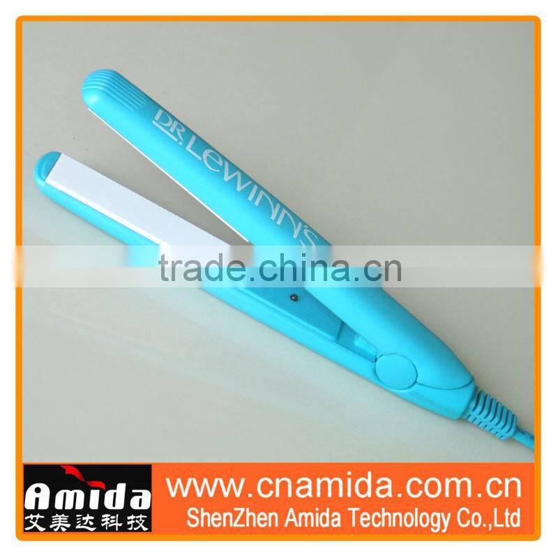 Mini Keratin Hair Straightening mini travel steam iron brush