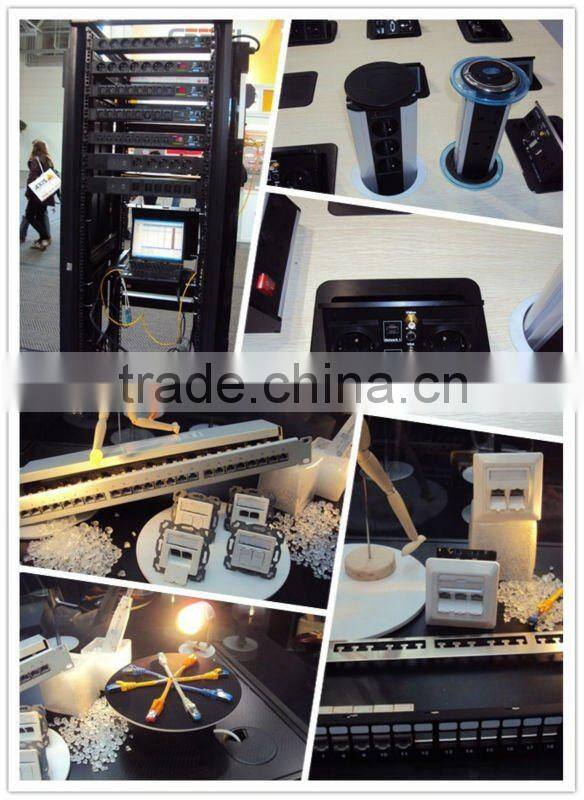 UTP CAT5E CAT6 6 port , 12 port, 24 port patch panel