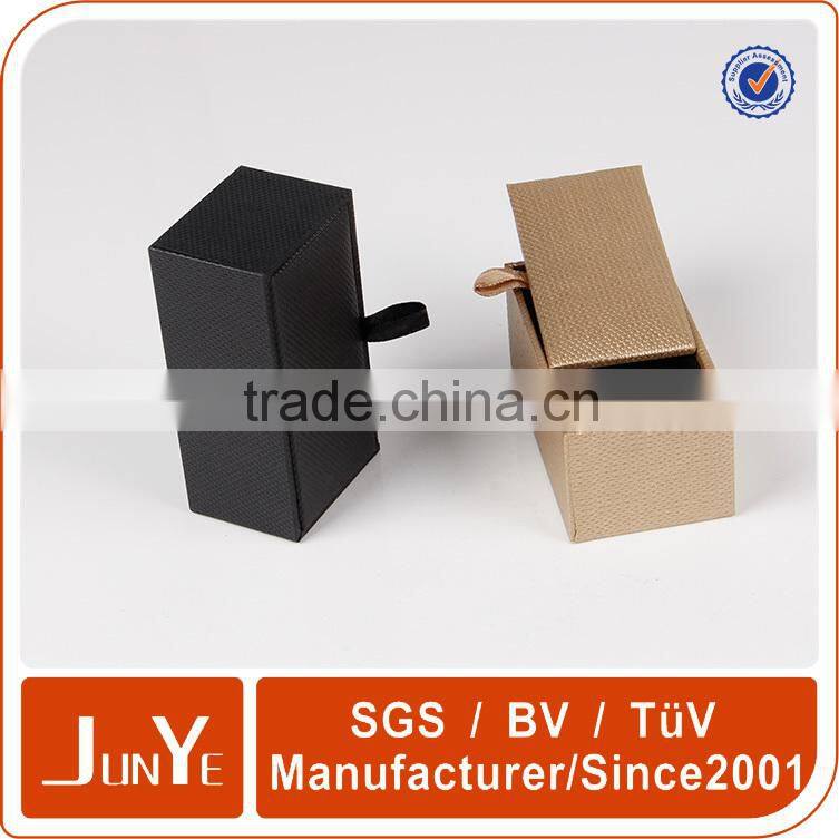 solid rigid coated paper watch and cufflink box personalised