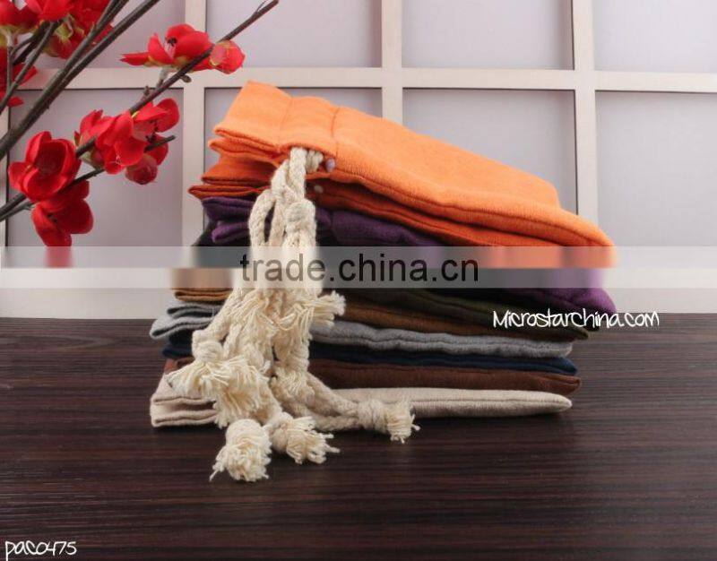 In Stock Colorful Suede Bag For Jewelry