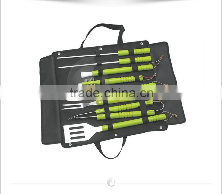 Hongjin Colored Barbecue Tools Set with Apron Bag