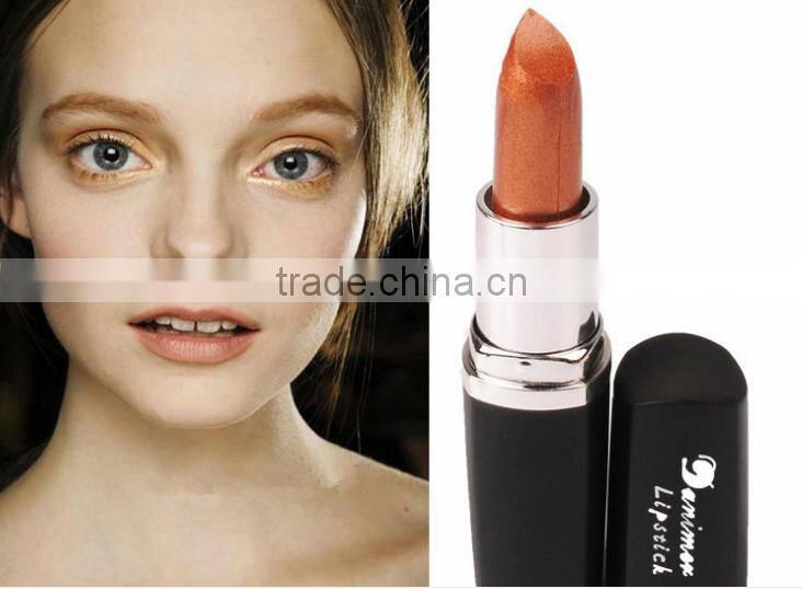 Wholesale High Quanlity Sexy Safe Black Purple Colors Brands Natural Matte Waterproof Lipstick