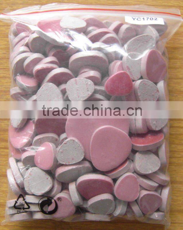 colorul petal and square shape for DIY craft ceramic tile