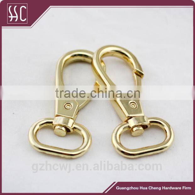 swivel metal dog snap hook,snap hook for handbag, snap spring hook
