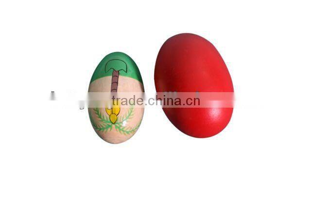 Kids Toy Custom Mini Wooden Egg Maracas
