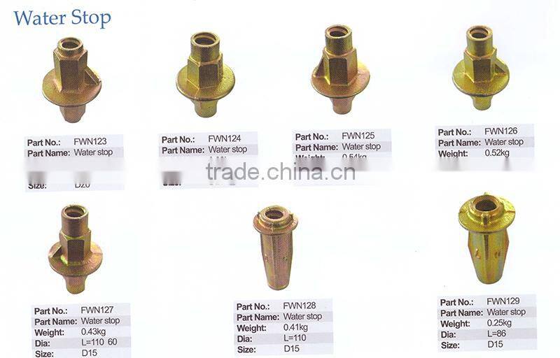 Cast nut Ductile iron water stop formwork accessory