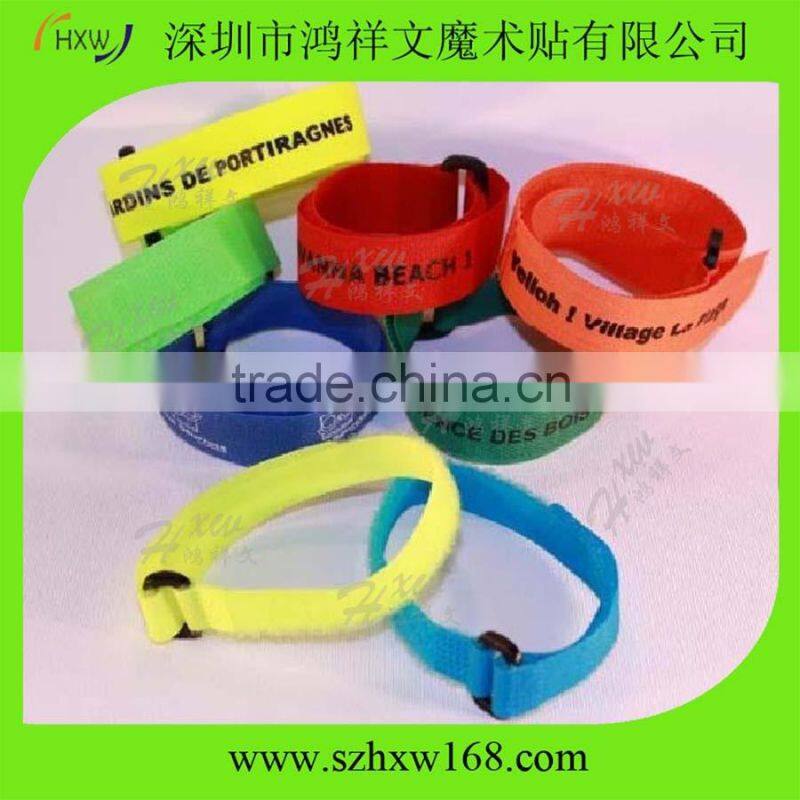 Hook and Loop Buckle Band Cable Ties Cinch Strap