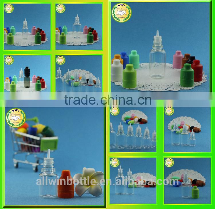 pet clear e-juice liquids smoking oil plastic dropper bottle