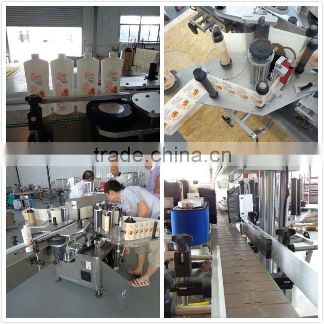 High-speedTwo Side Labeling Machine for Flat / Oval Shape Bottles