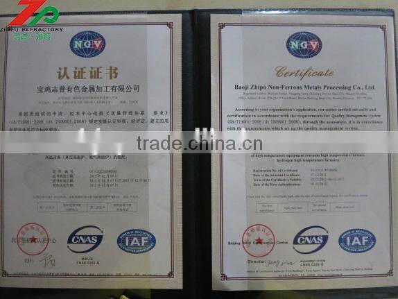 China high quality Tungsten,Molybdenum,Tantalum,Niobium Products, manufacturing company