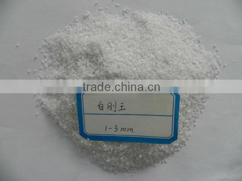 Grit white fused alumina oxide for sandblasting/refractory white fused alumina powder