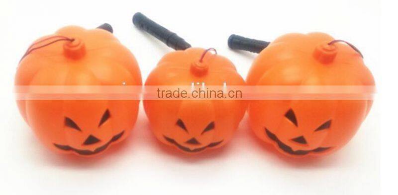 2016 Wholesale Plastic jack-o'-lantern pumpkin lantern pumpkin light pumpkin lamp for Halloween