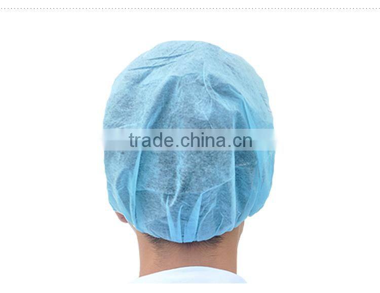 nonwoven nurse disposable medical bouffant surgical cap