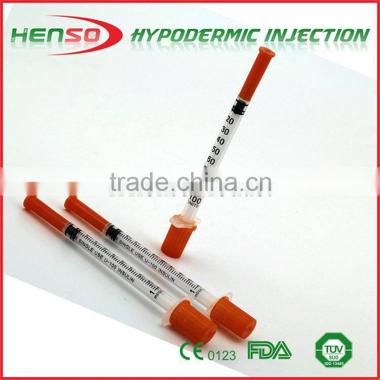 Henso Disposable 0.5ml 1ml Insulin Syringe