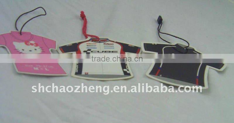 Creative customized shaped hangtag
