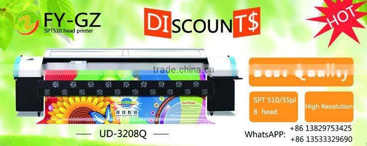 phaeton ud-3208q large format digital printing machine spt510 printhead eco solvent inkjet printer