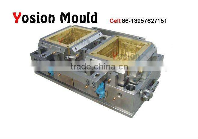 plastic turnover storage box mould