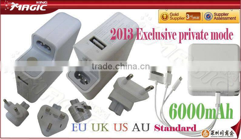 Universal portable power bank seastar style