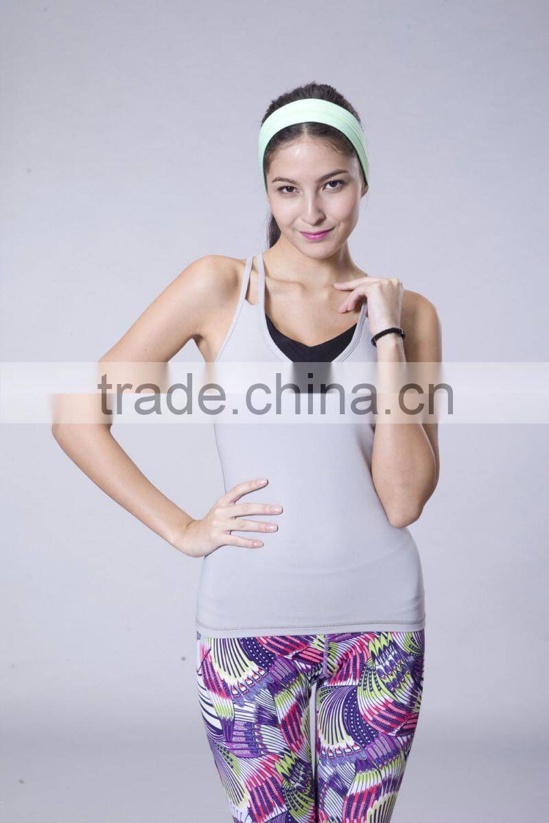 Professional Yoga Clothing OEM Factory Sleeveless Tank Top For Women Workout