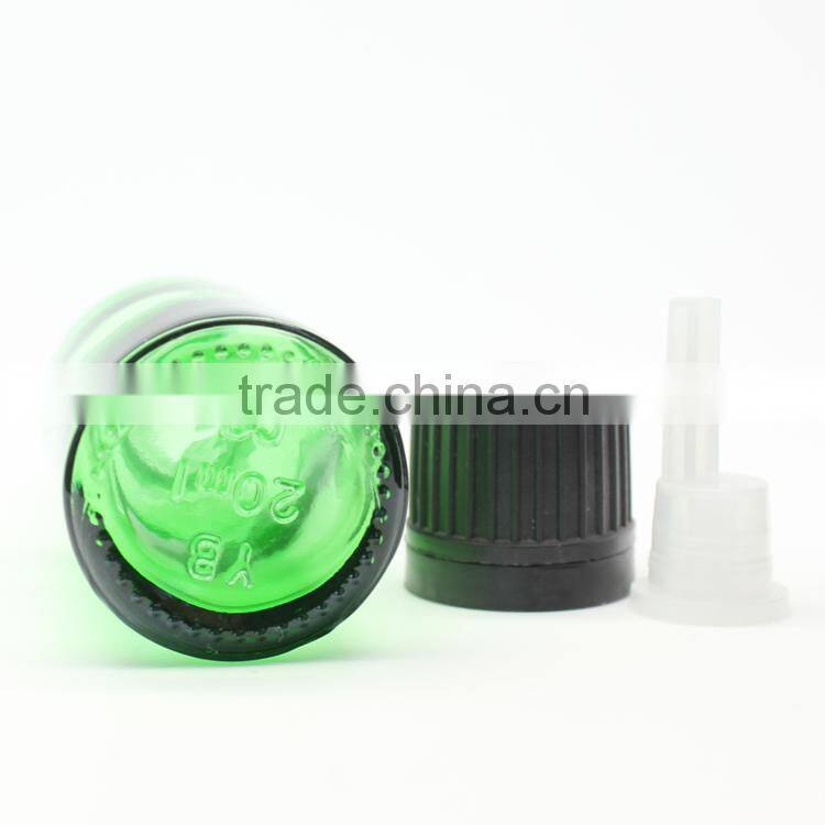20ml Green Glass Euro Dropper Bottles