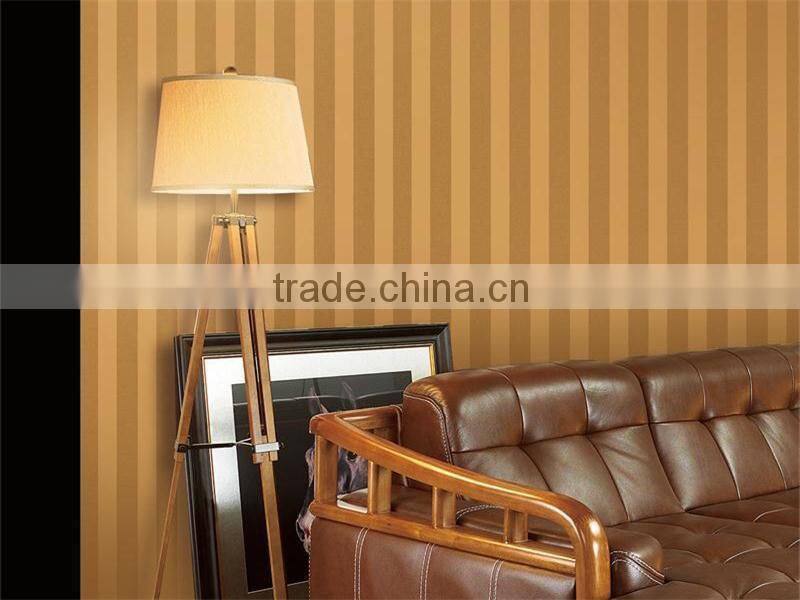 newest striped non woven wallpaper for home decor living room