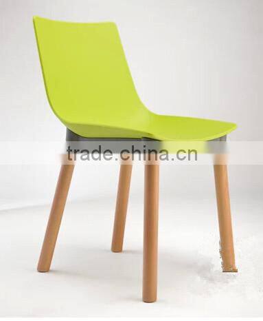 Modern Outdoor Leisure Wooden Leg Chair For Sale