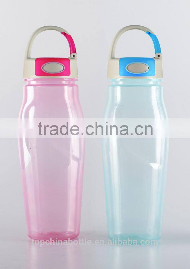 colorful and light 750ml promotional gift and travelling PP water bottle