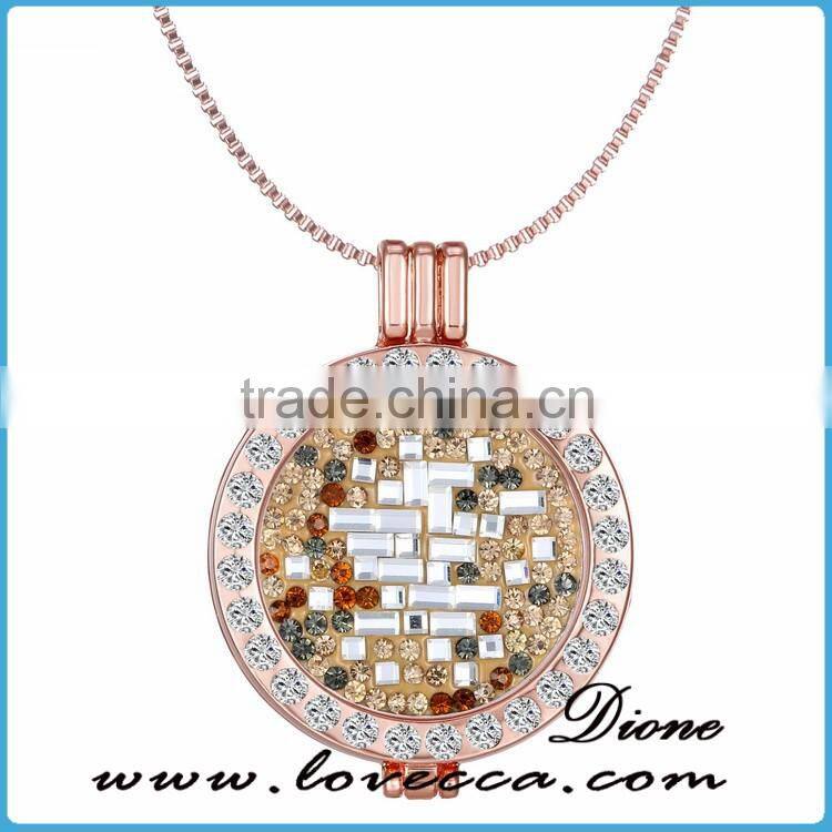 Snake China Fashion Accessories Factories Coin Design rose Gold Necklace