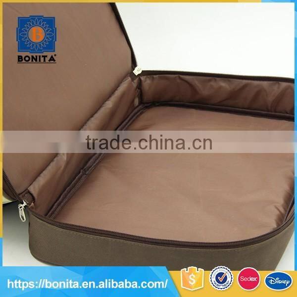 Daily work shoulder nylon insulated lunch portable cooler bag