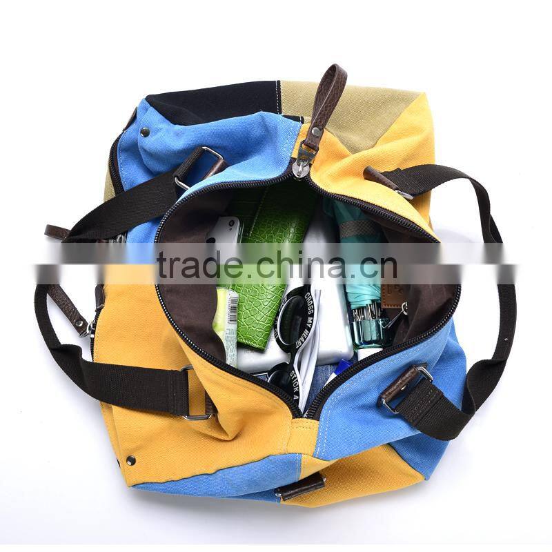 modern design wholesale genuine canvas shoulder bag