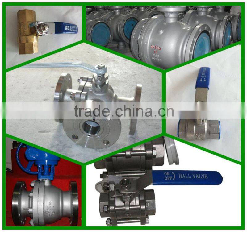 ANSI B16.34 Flanged ball valve