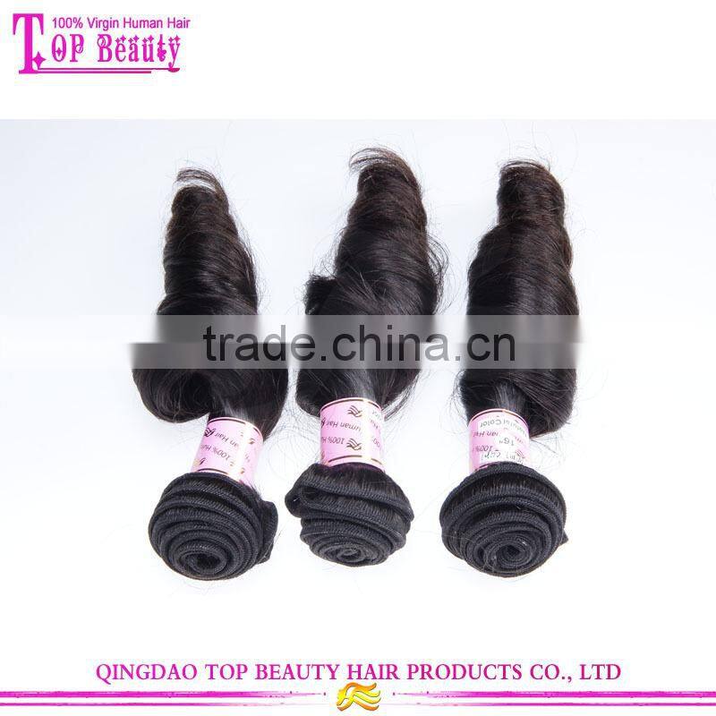 Wholesale unprocessed romance curly human hair extension malaysia virgin hair