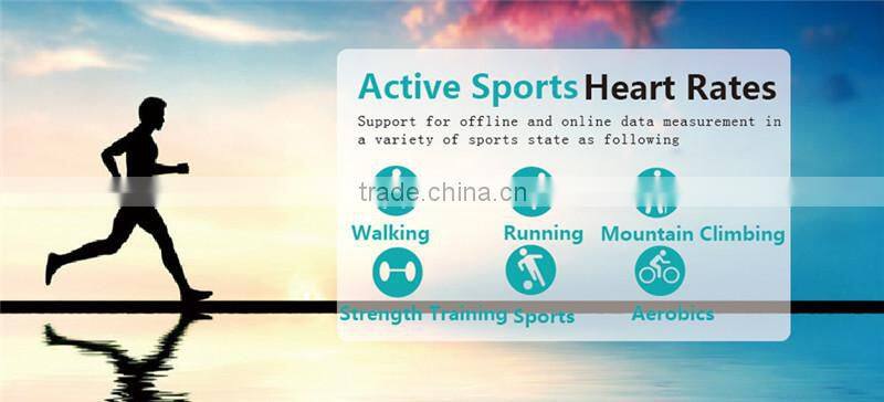 JW018 Bluetooth 4.0 Smart band bracelet & Heart Rate Monitor Activity fitness Tracker Wristband for IOS & Android device