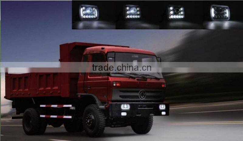 China factory hot selling 5x7 headlight in USA market,7inch led work light for truck