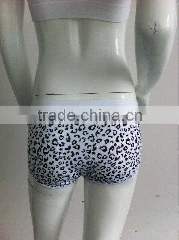 lady boyshort girls' leopard printed bottom panties