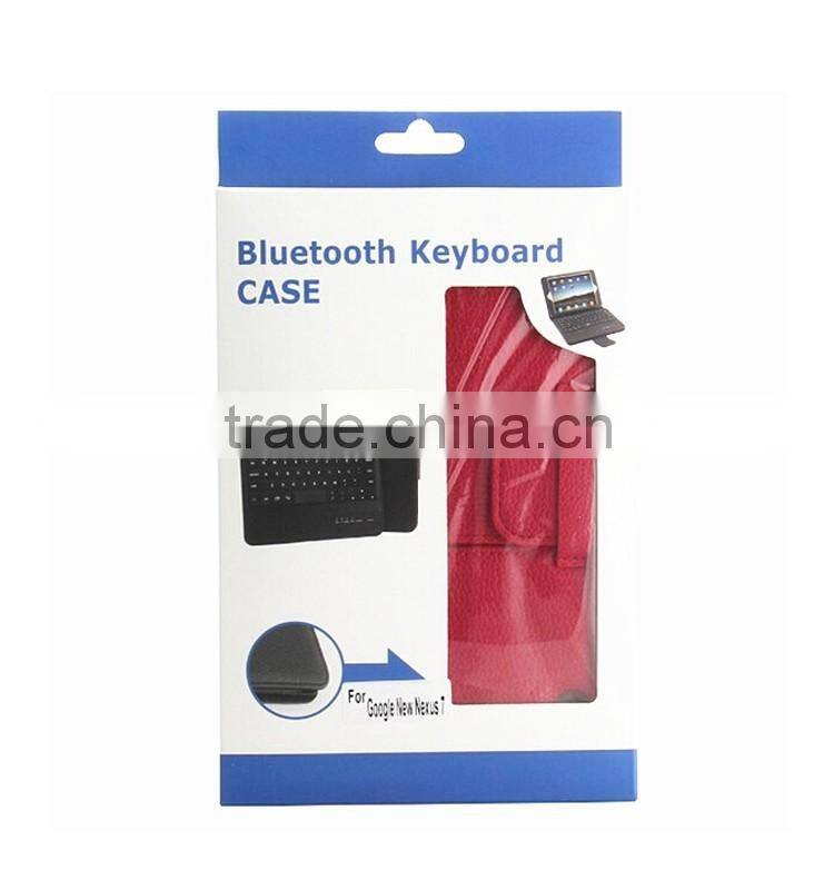 Chian OEM Factory detachable wireless keyboard case for nexus 7 2013 cover