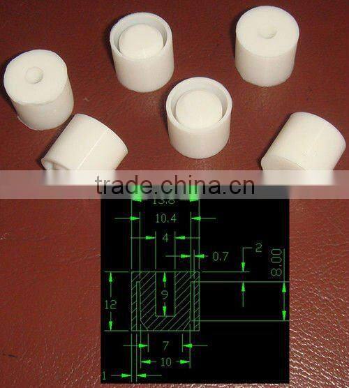 Silicone plug silicone rubber stopper silicone stopper rubber stopper of silicon syringe rubber stopper