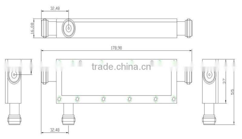Directional Coupler (400-430/350-520/136-174MHz, 200W, N-F)