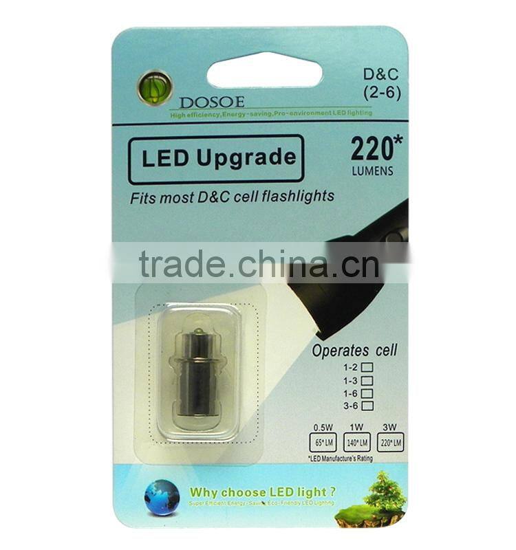 Led Conversion Kit for 2-3 Cell C&D MagLites
