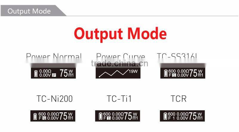 High quality China new Design UD Balrog EX 26650 box mod