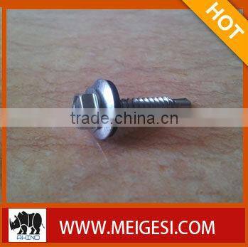 HEX WASHER HEAD SELF-DRELLING SCREW WITH EPDM (DIN7504-K)